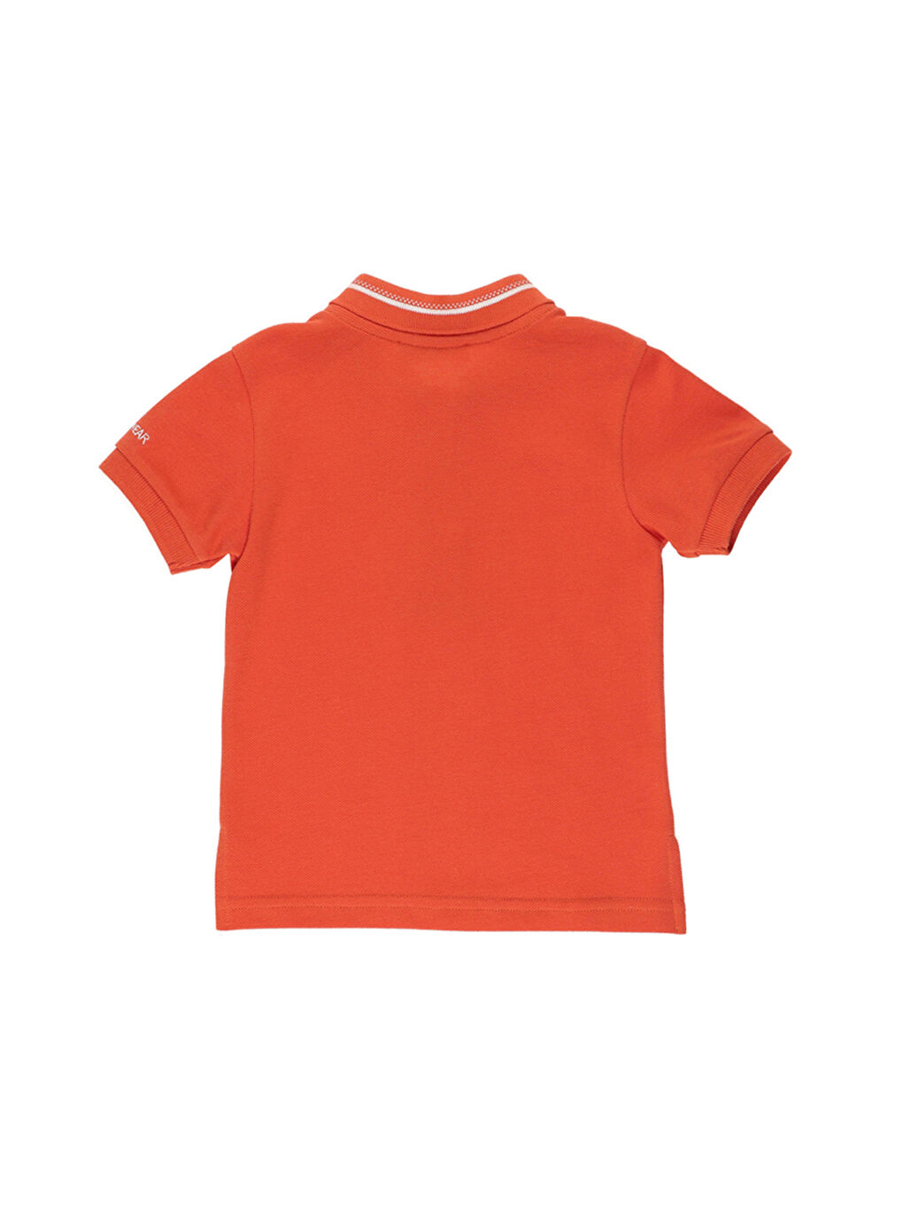 Turuncu Erkek Çocuk Oranj Polo Yaka Tişört-1