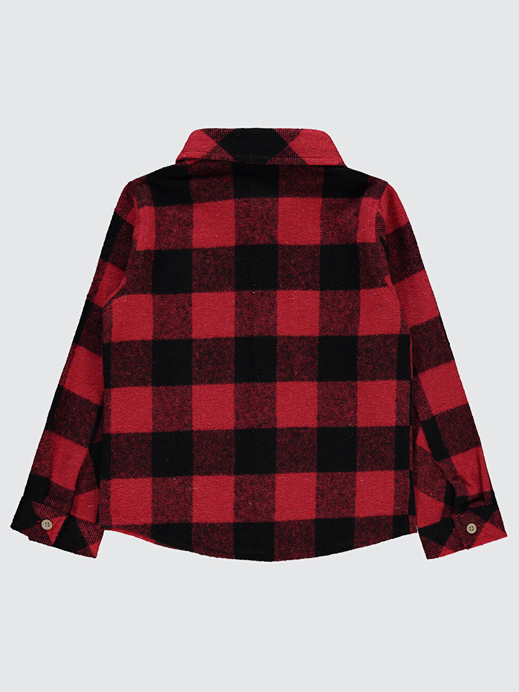 Erkek Çocuk Gömlek 6-9 Yaş Kırmızı-1