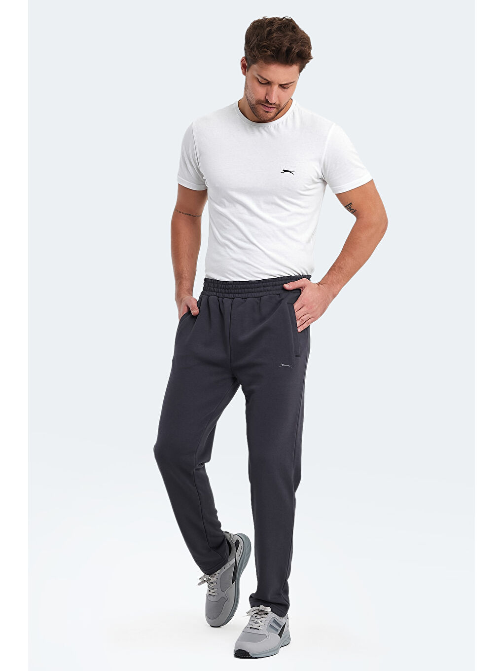 SAMOUEL IN Erkek Eşofman Altı Koyu Gri-5