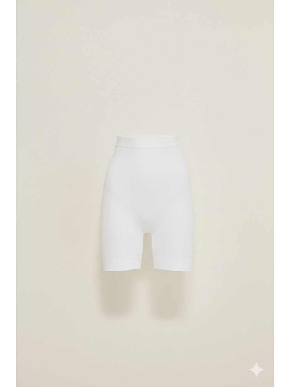 C12033 Popo Açık Yüksek Bel Korse Beyaz