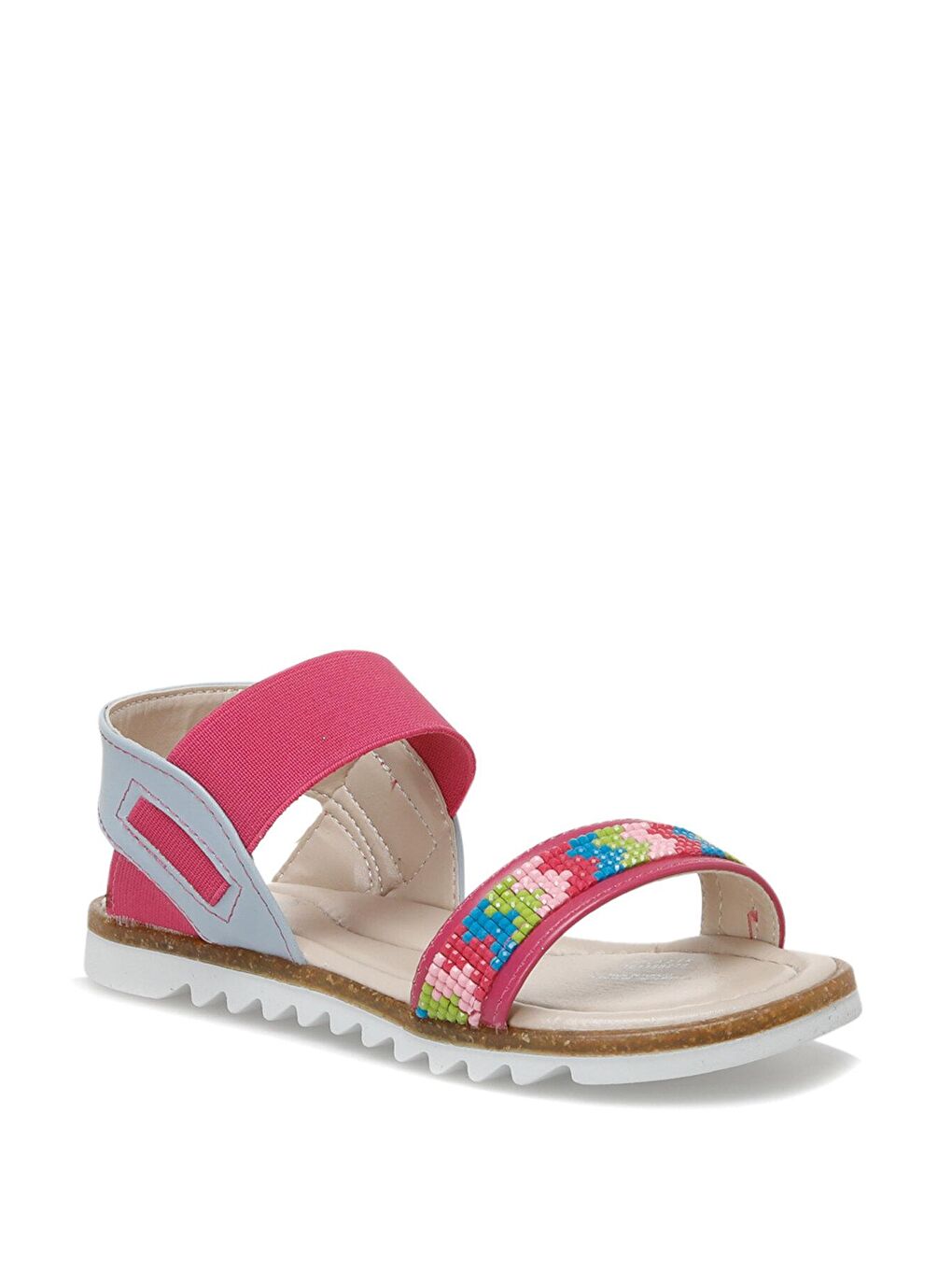 Pembe POLA 2FX Fuşya Kız Çocuk Sandalet-1