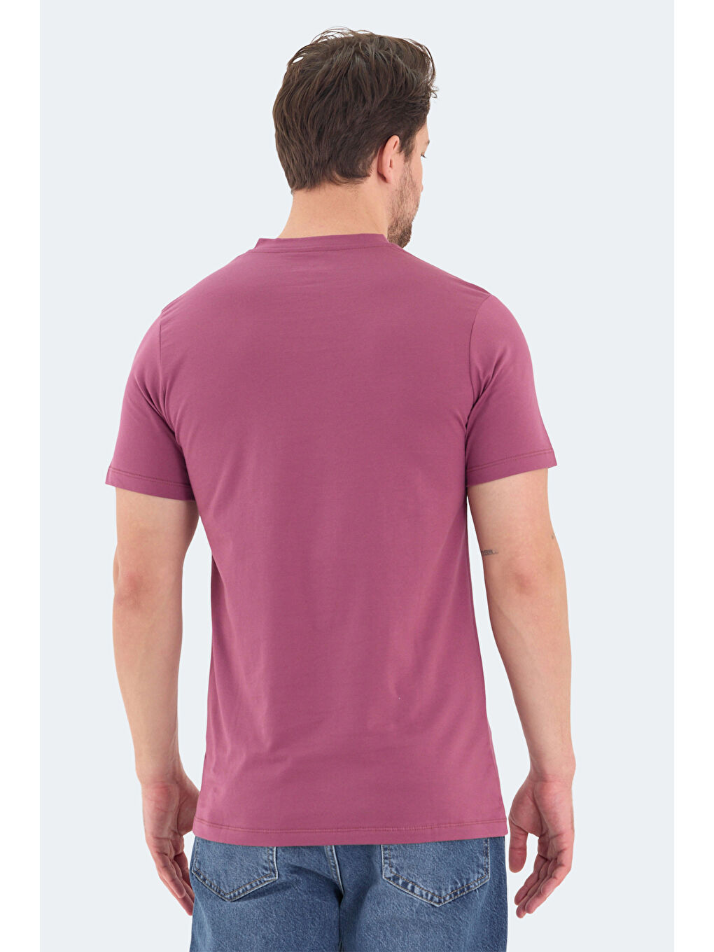 Pembe RIVALDO Erkek Tişört Gül-1