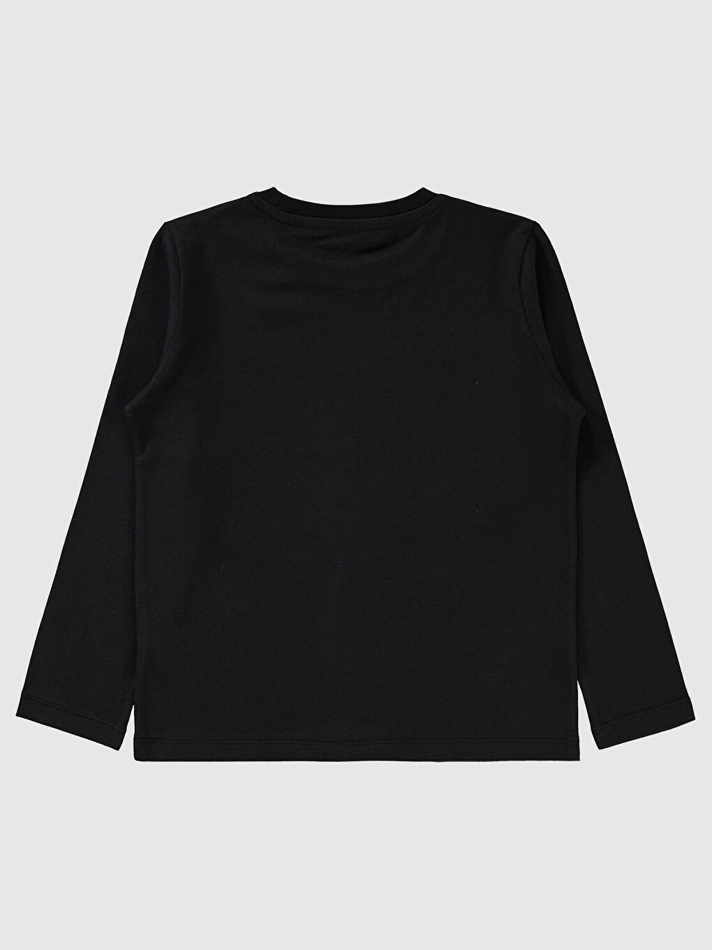 Erkek Çocuk Sweatshirt 6-9 Yaş Siyah-1