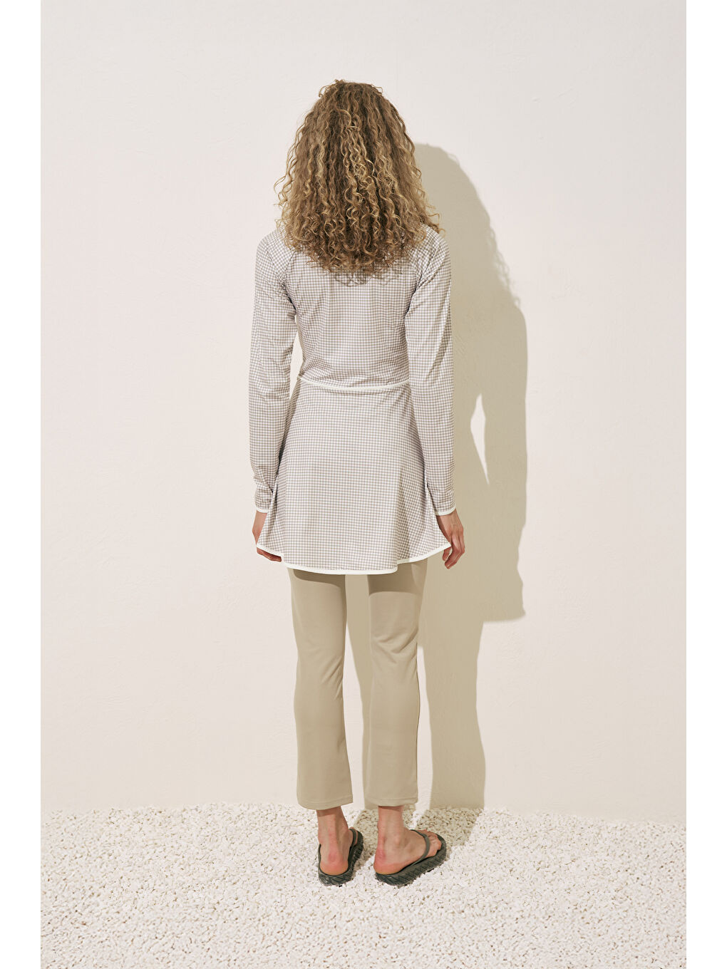 Karışık BİYE DETAYLI TESETTÜR ELBİSE PÖTİKARE-7