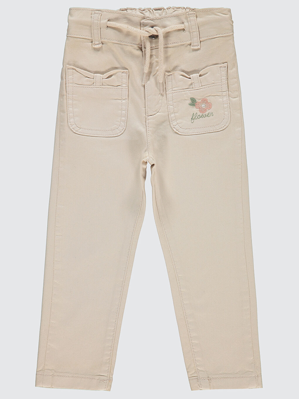 Girls Kız Çocuk Pantolon 2-5 Yaş Bej