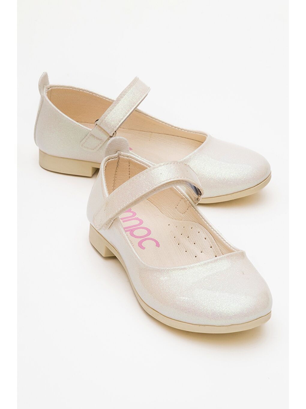 Kız Çocuk Beyaz Fashion Babet