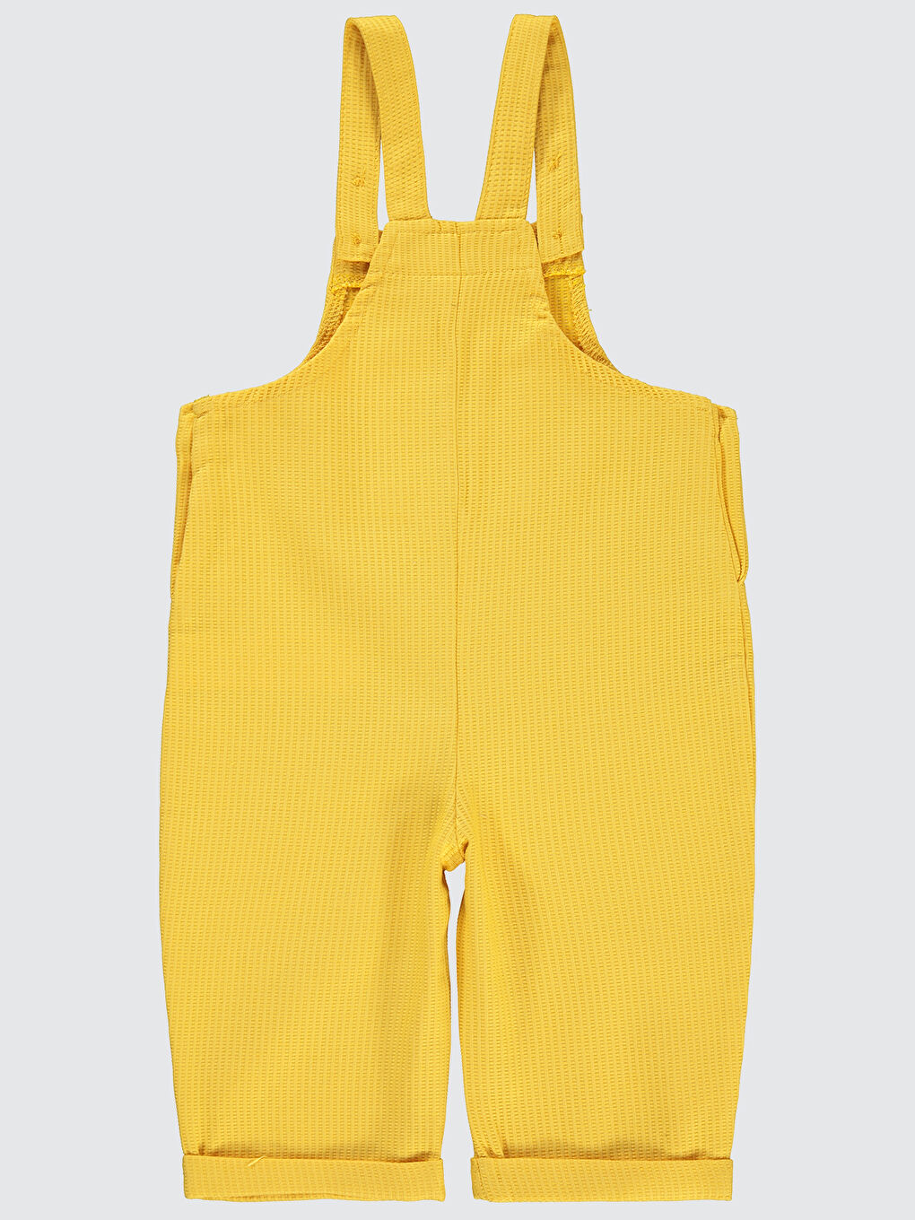 Baby Erkek Bebek Salopet 6-18 Ay Bal Sarısı-1