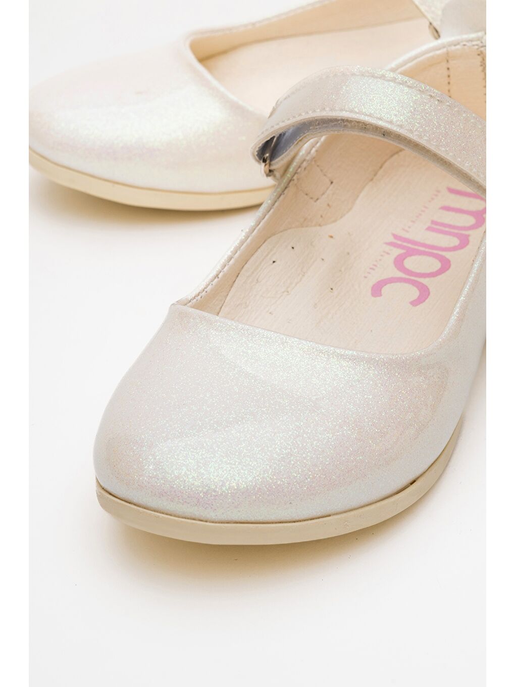 Kız Çocuk Beyaz Fashion Babet-1