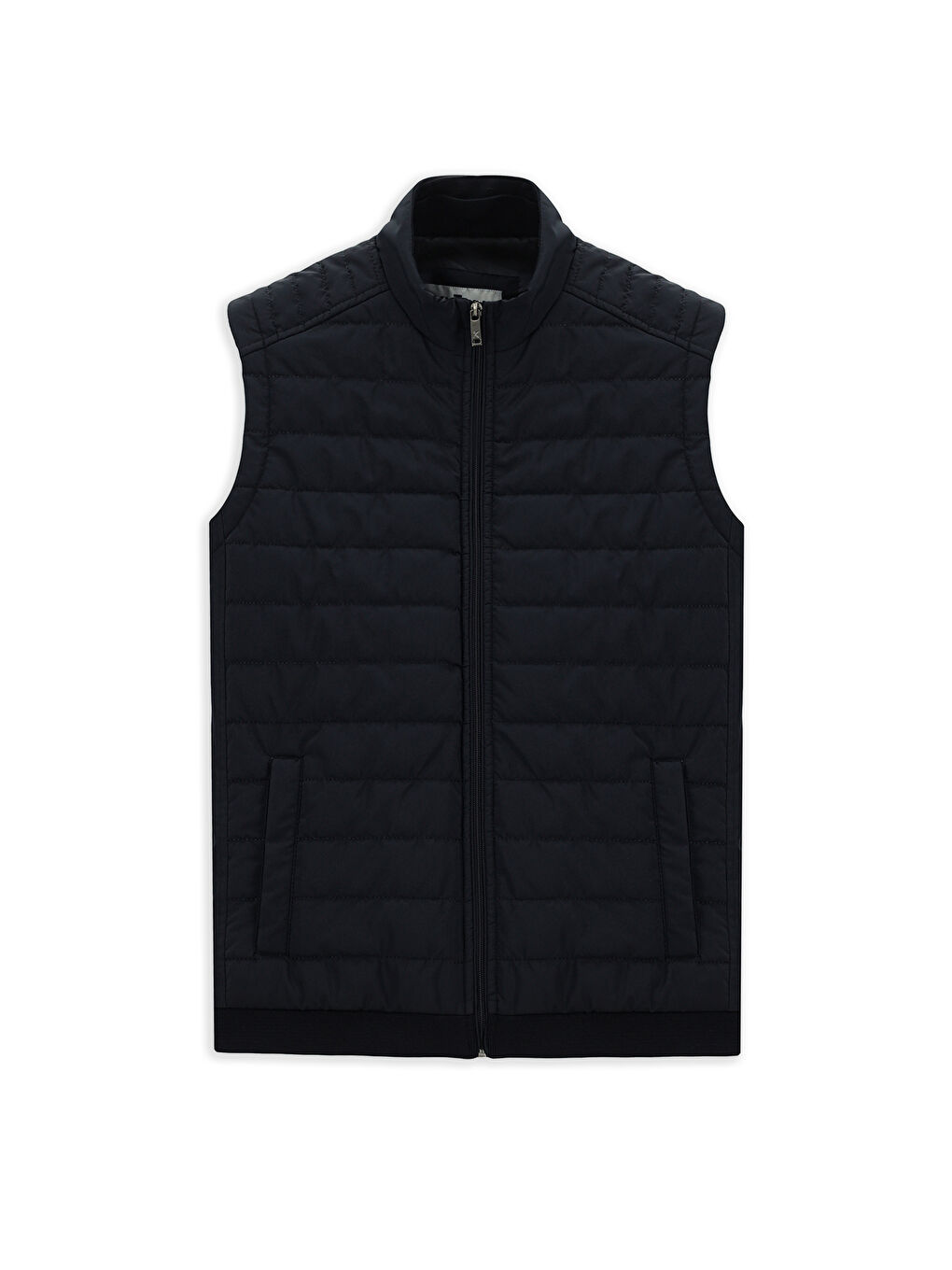 Lacivert Spor Kapitone Yelek-5