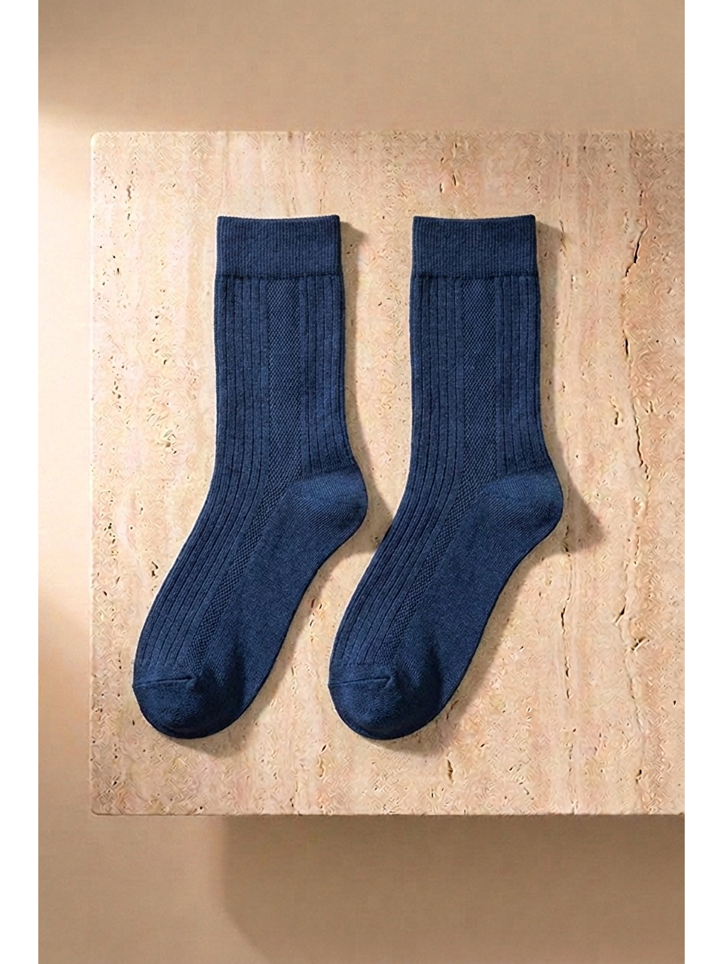 Karışık 5'li Paket Erkek Soket Çorap Çok Renkli-3