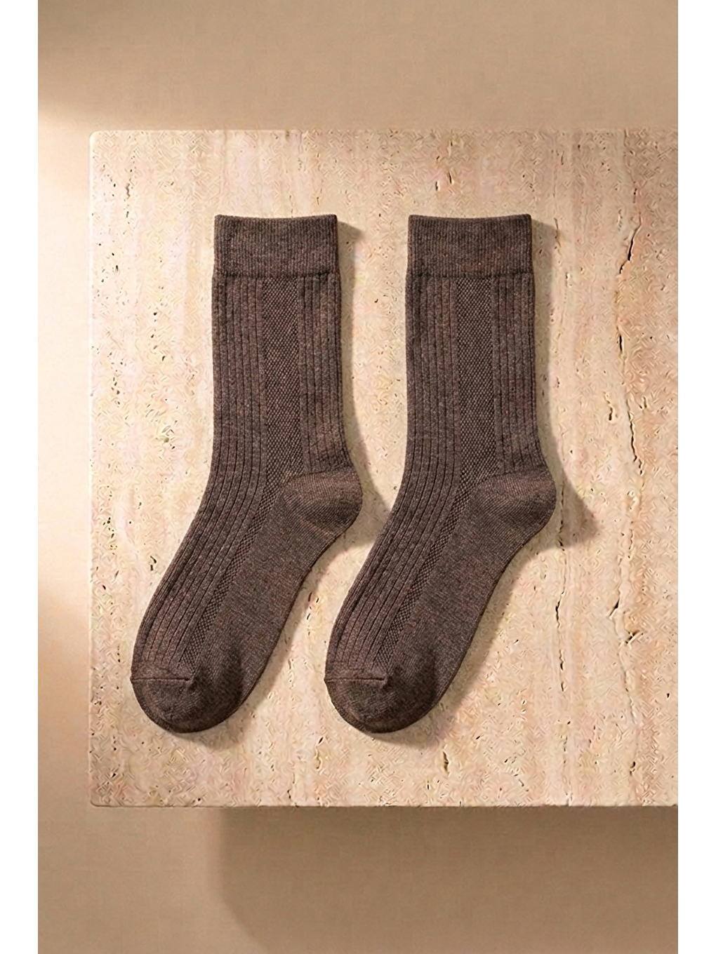 Karışık 5'li Paket Erkek Soket Çorap Çok Renkli-4