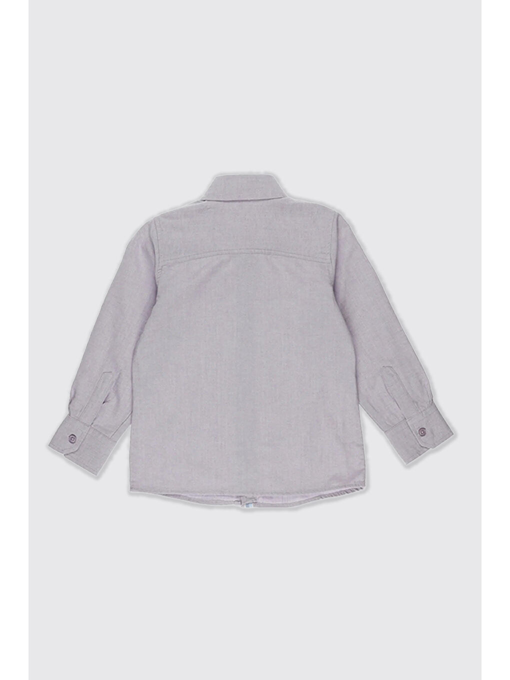 Erkek Çocuk Basic Lila Oxford Gömlek-1