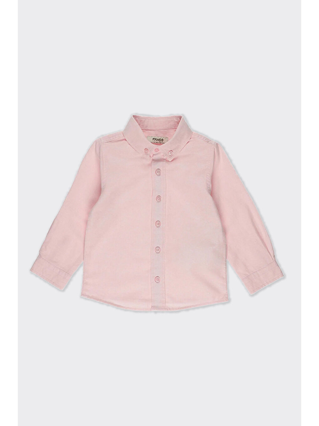 Erkek Çocuk Basic Pembe Oxford Gömlek