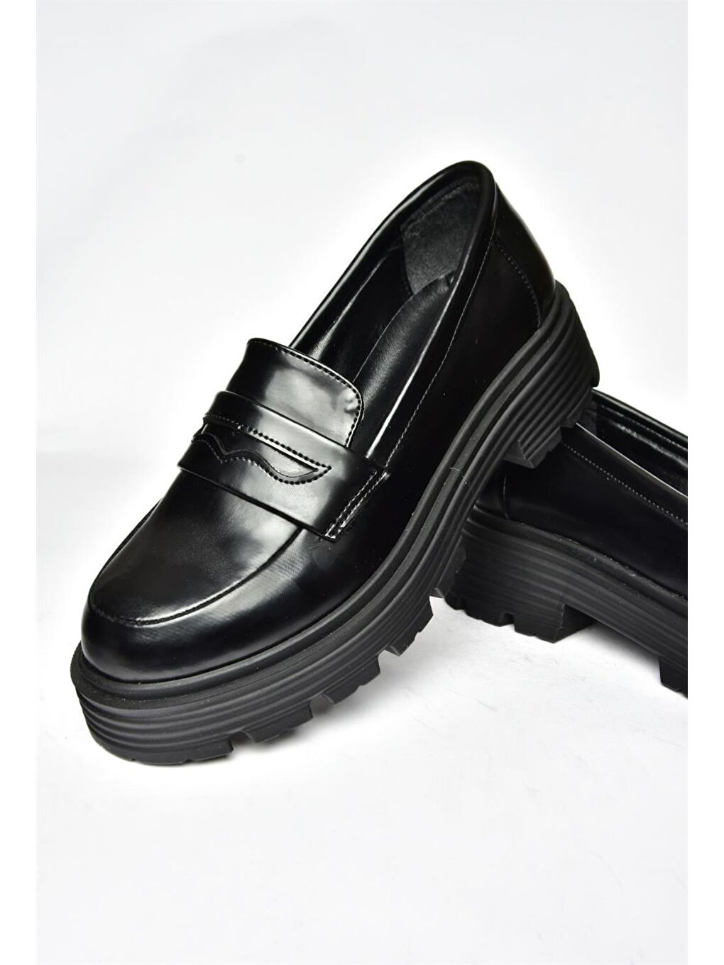 Fox Shoes R9960920 Siyah Günlük Kadın Ayakkabı - 8