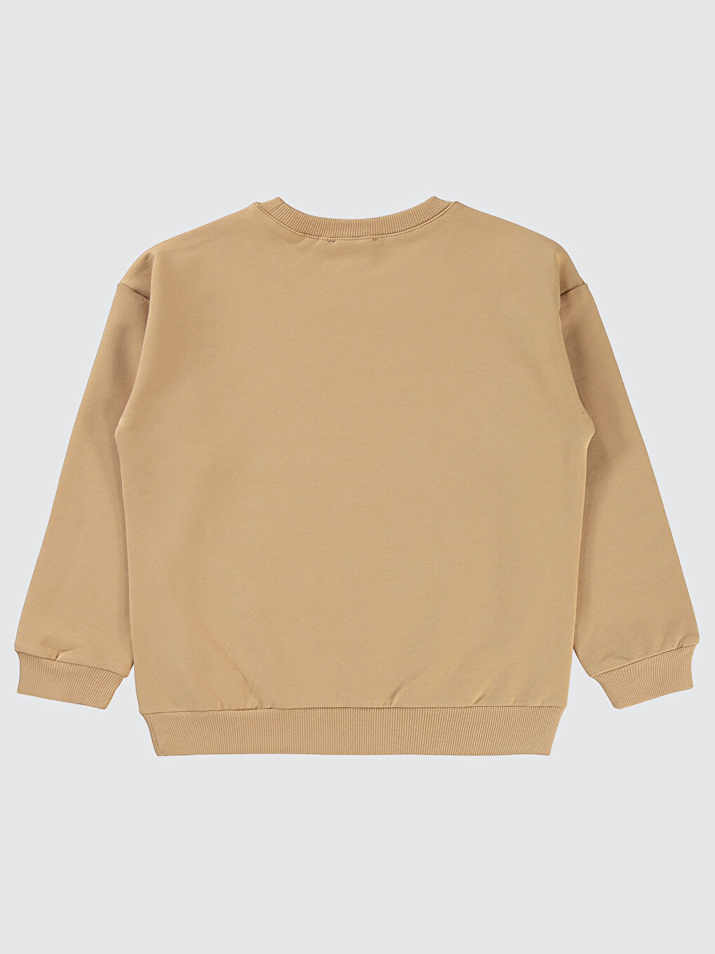 Ekru Girls Kız Çocuk Sweatshirt 6-9 Yaş Yulaf Sütü-1