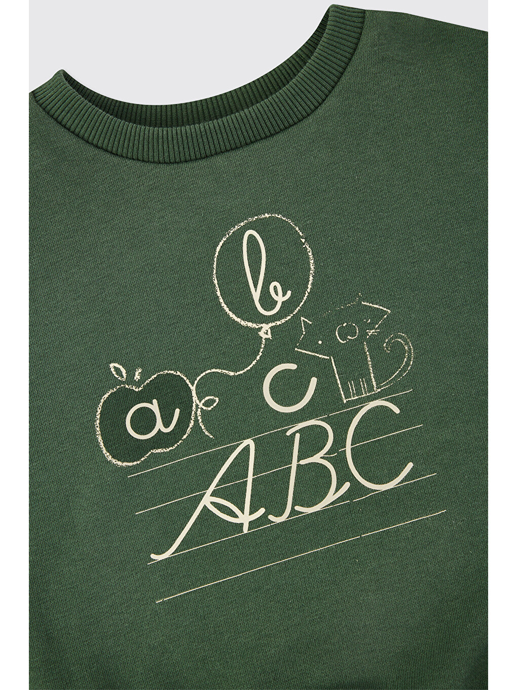Kız Bebek Yeşil Sweatshirt-2