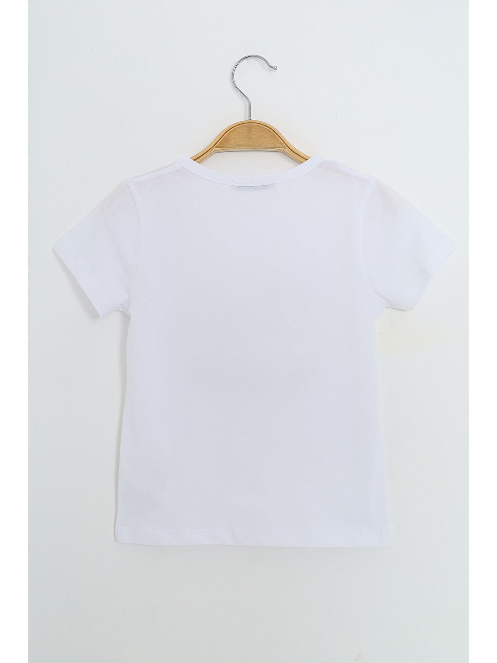 Beyaz Erkek Çocuk Baskılı Tişört-2