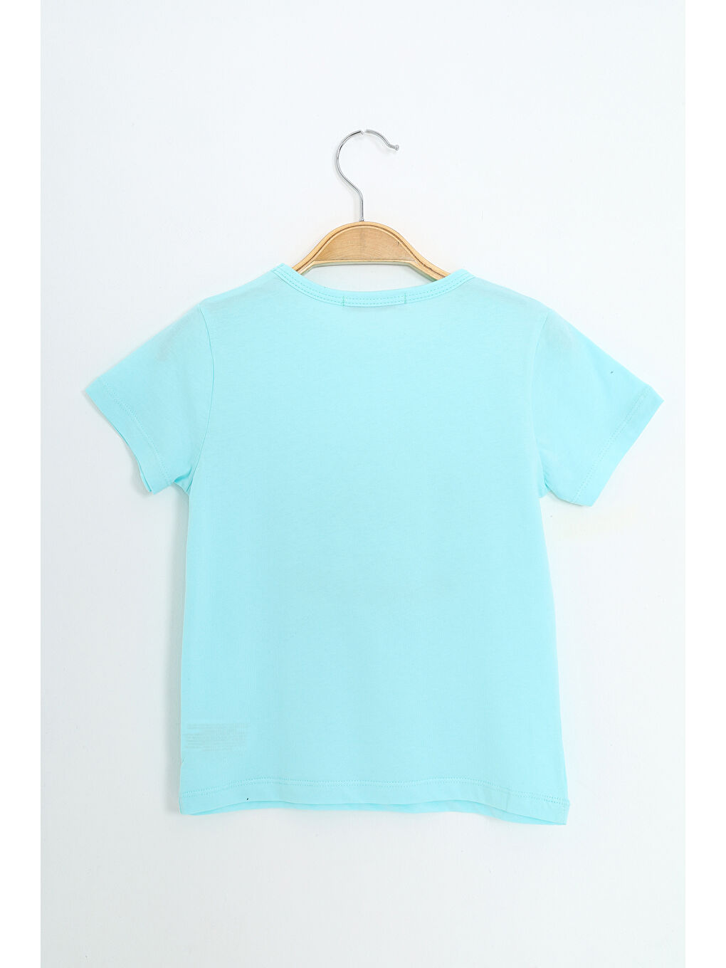 Turkuaz Erkek Çocuk Baskılı Tişört-2