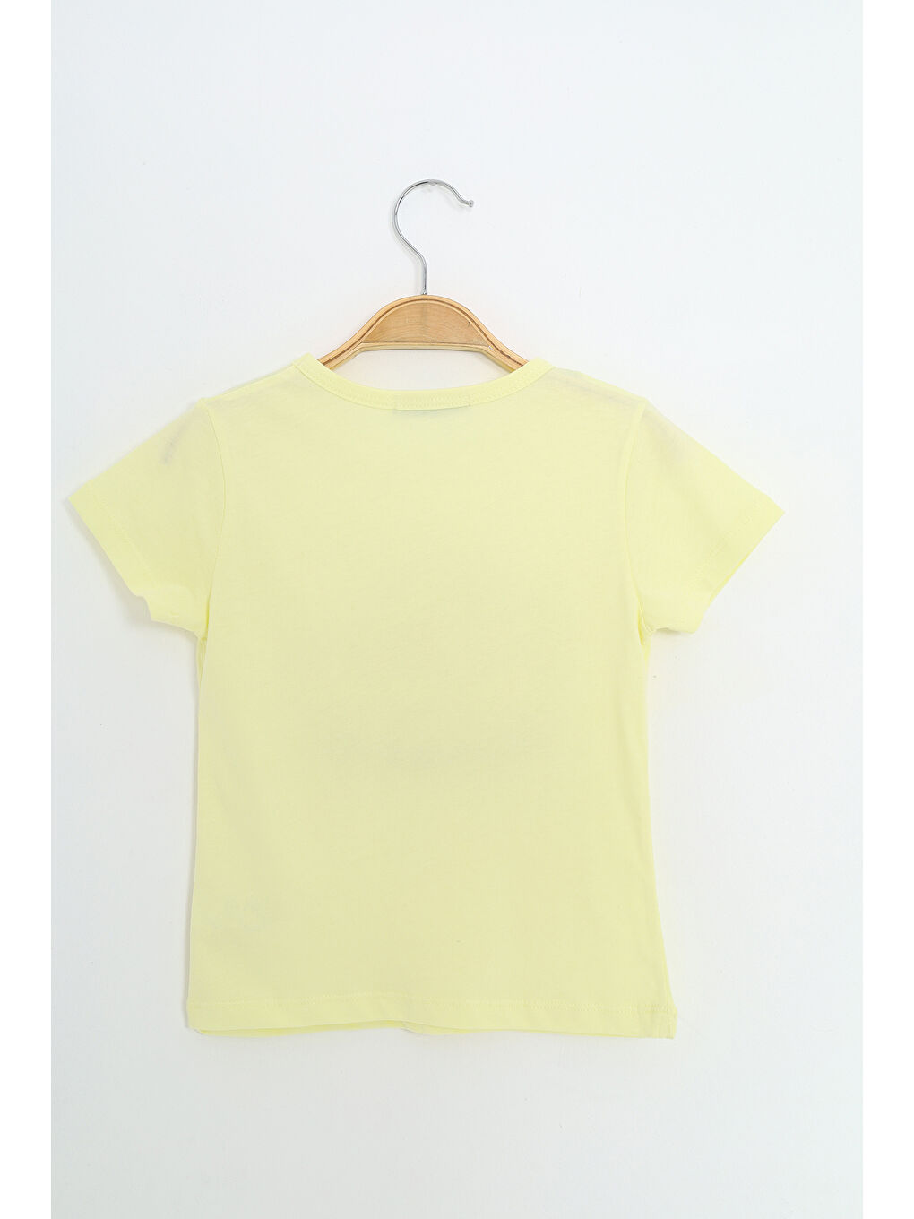 Sarı Erkek Çocuk Baskılı Tişört-1