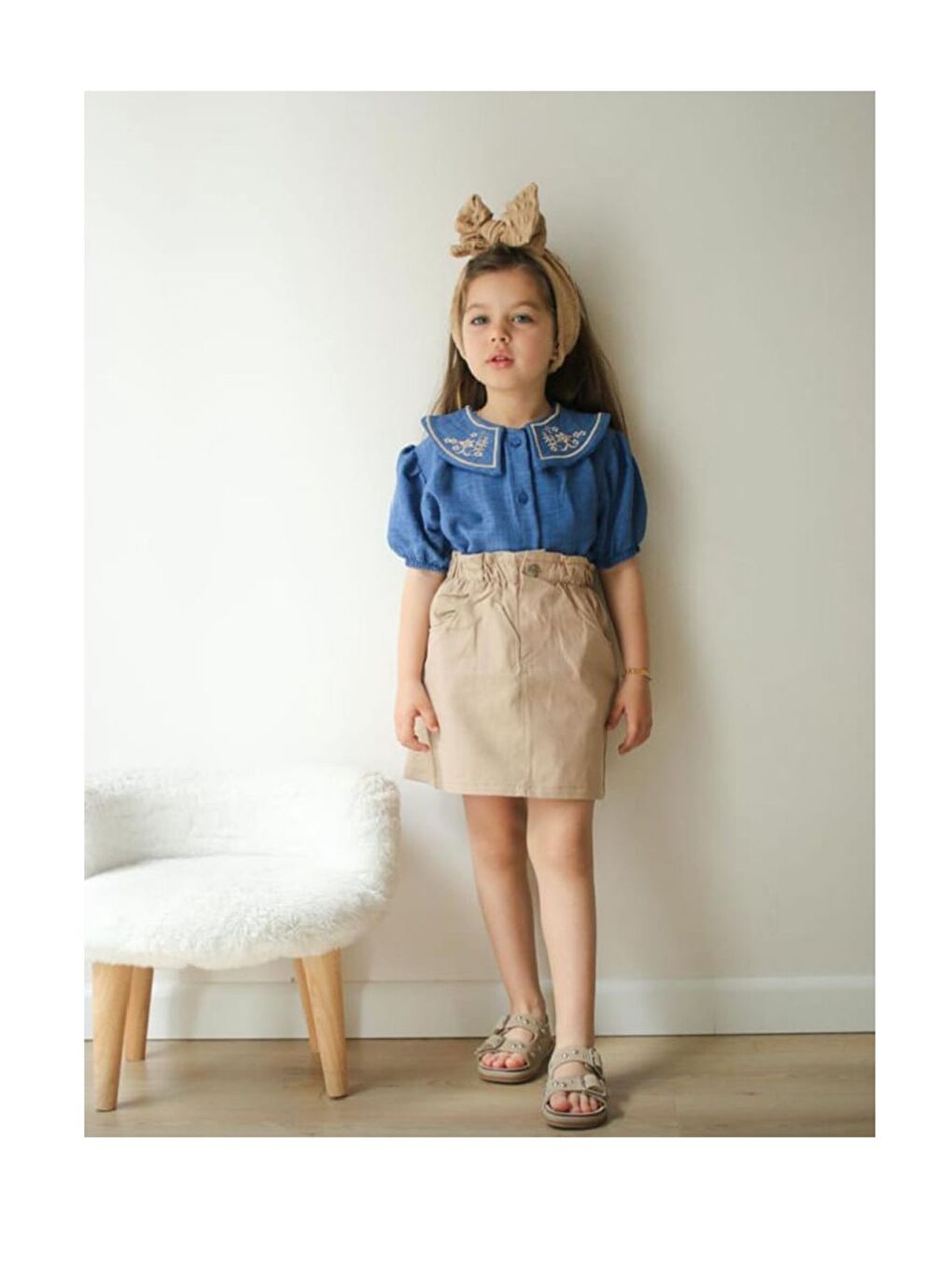 Sarı Kız Çocuk Yeni Alt Üst Takım