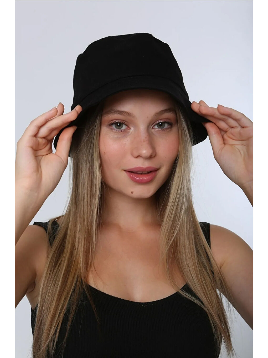 Pamuk Bucket Şapka RŞ-110 Siyah-2