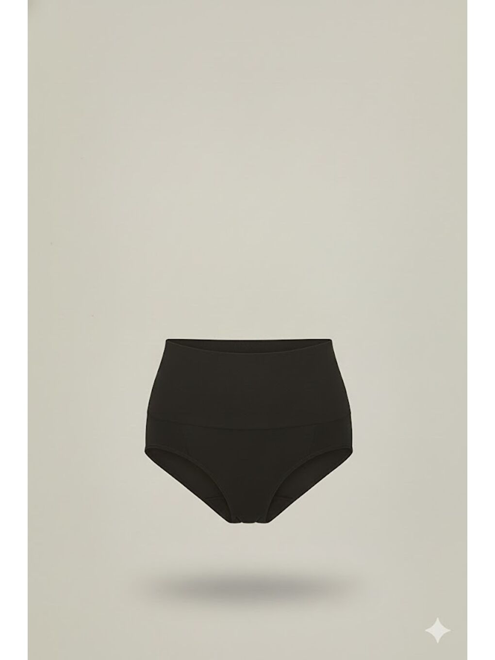 C12200 Seamless Slip Pantolon Korse Siyah