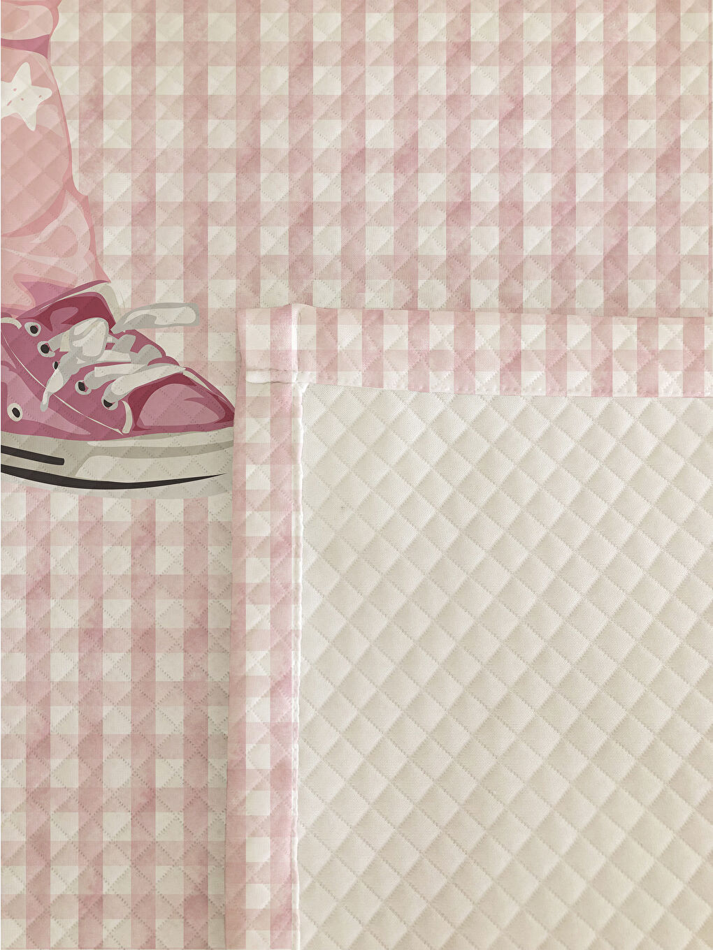 Karışık Tek Kişilik Çocuk  Pike Takımı   ÇARŞAFSIZ-1