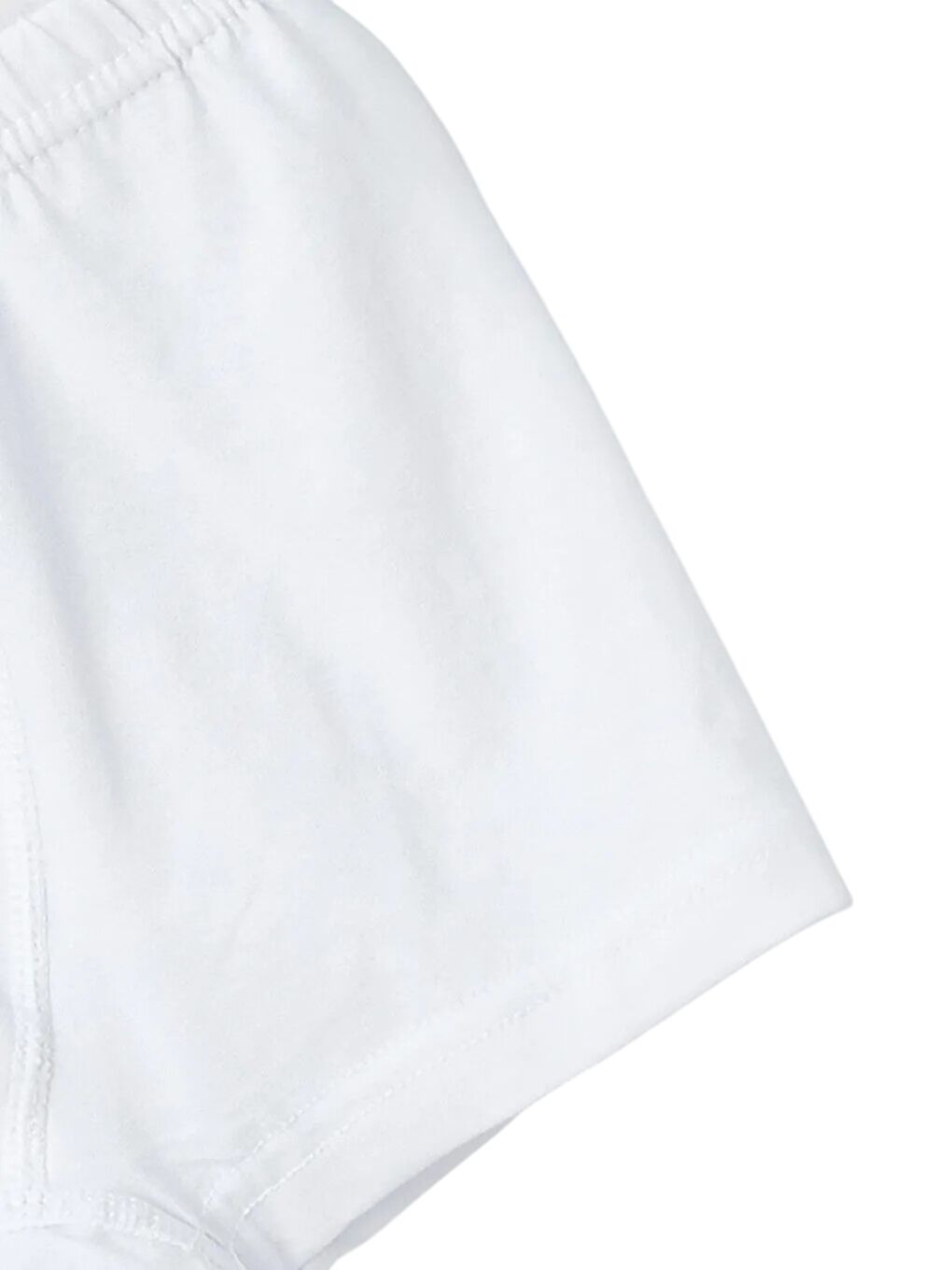 Beyaz Bisiklet Yaka Erkek Çocuk Atlet ve Boxer Takım 2 Takım-5