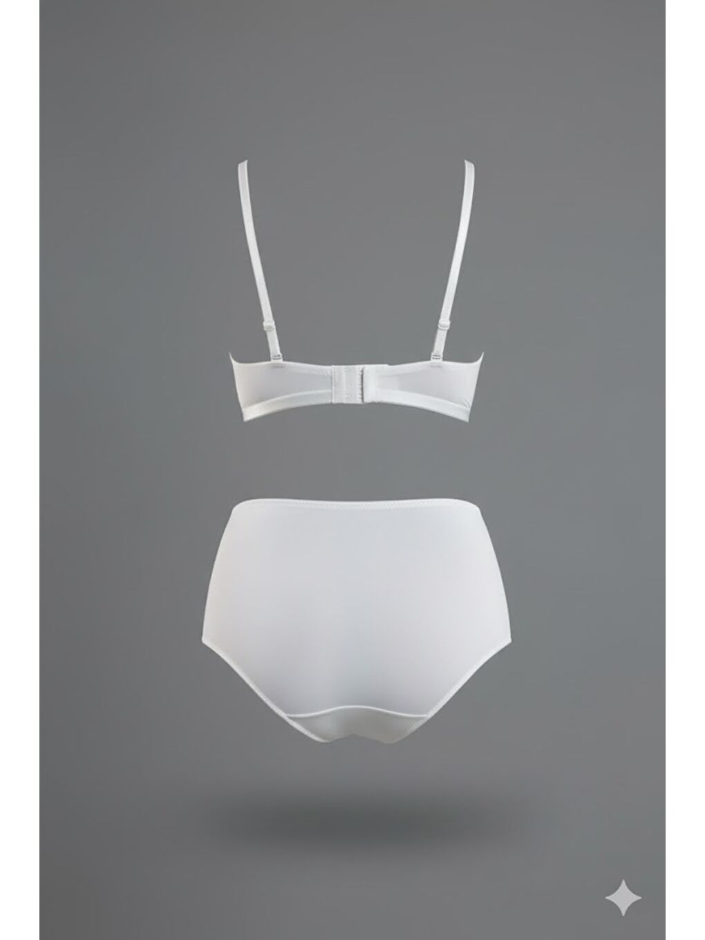 Desteksiz Sütyen Külot Takım C14159 Ekru-1