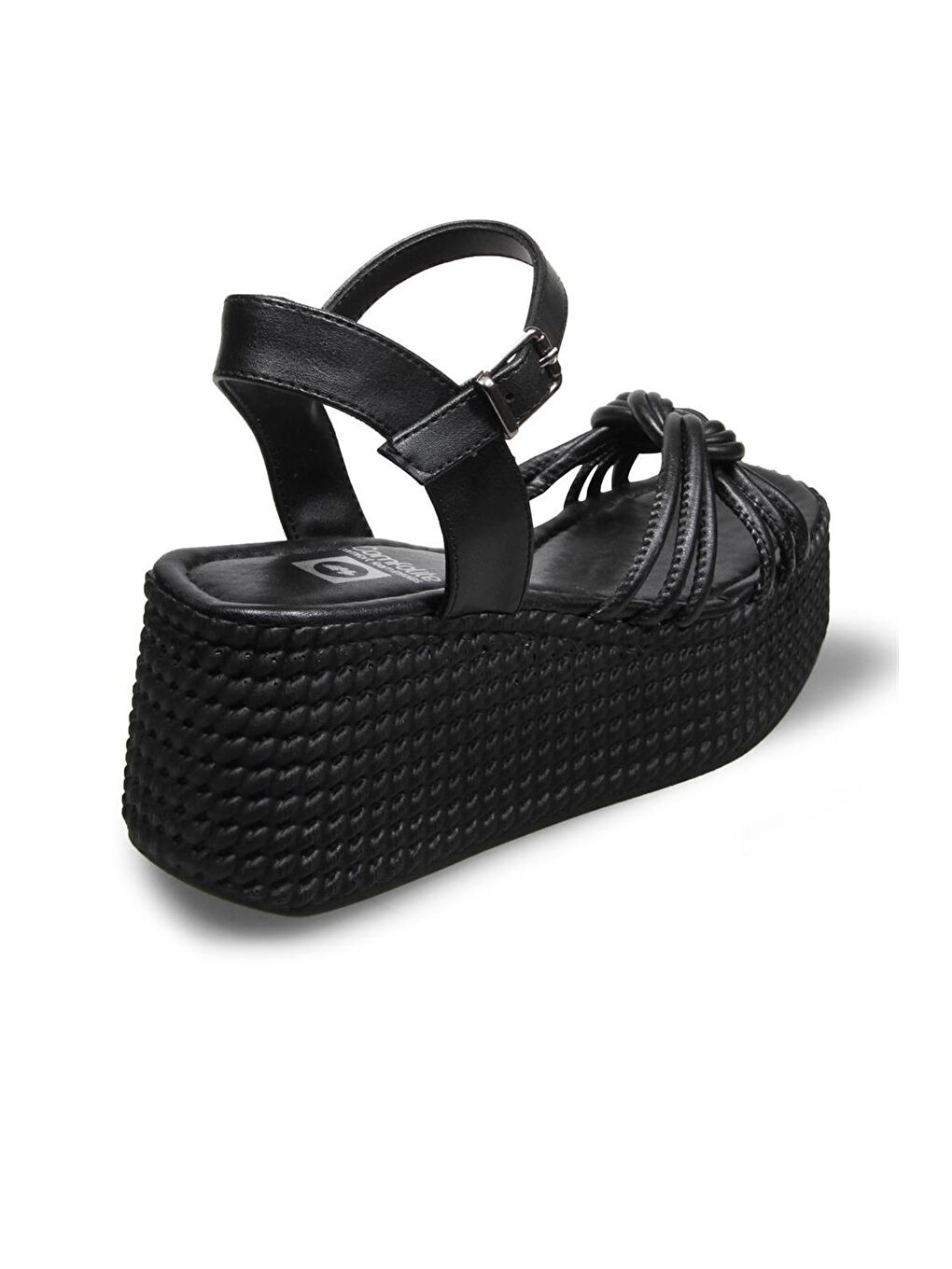 Siyah Kadin  Sandalet Ayakkabı-1