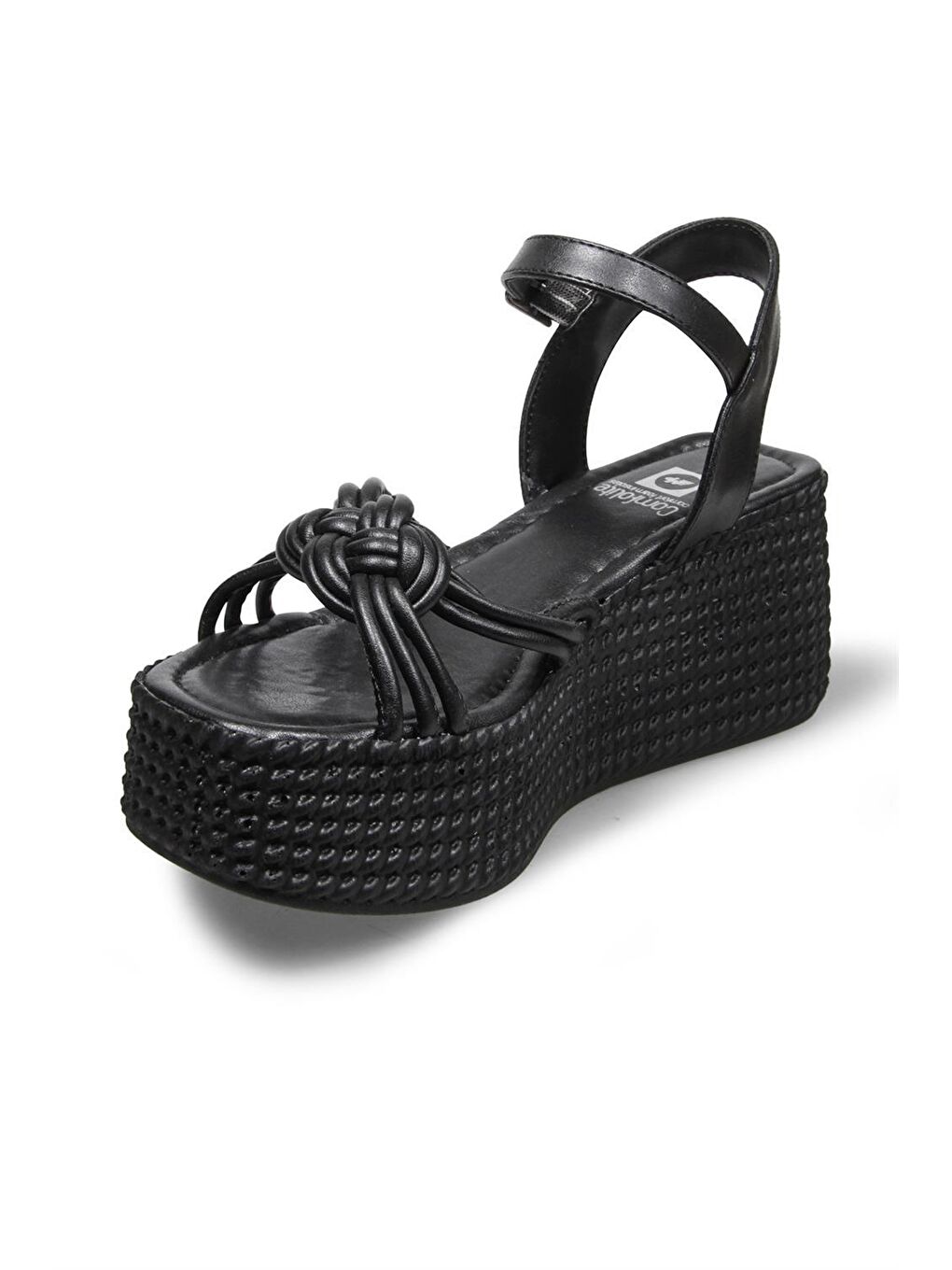 Siyah Kadin  Sandalet Ayakkabı-2