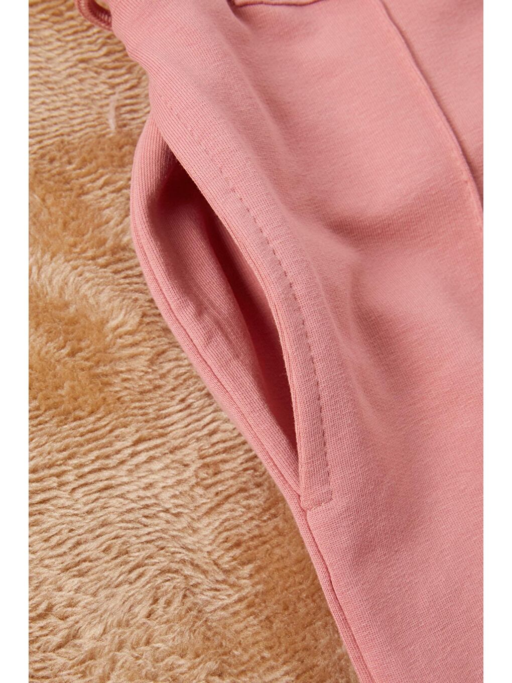 Pembe Gül Kurusu Adventure Yazılı Kız Eşofman Takımı 16691-2