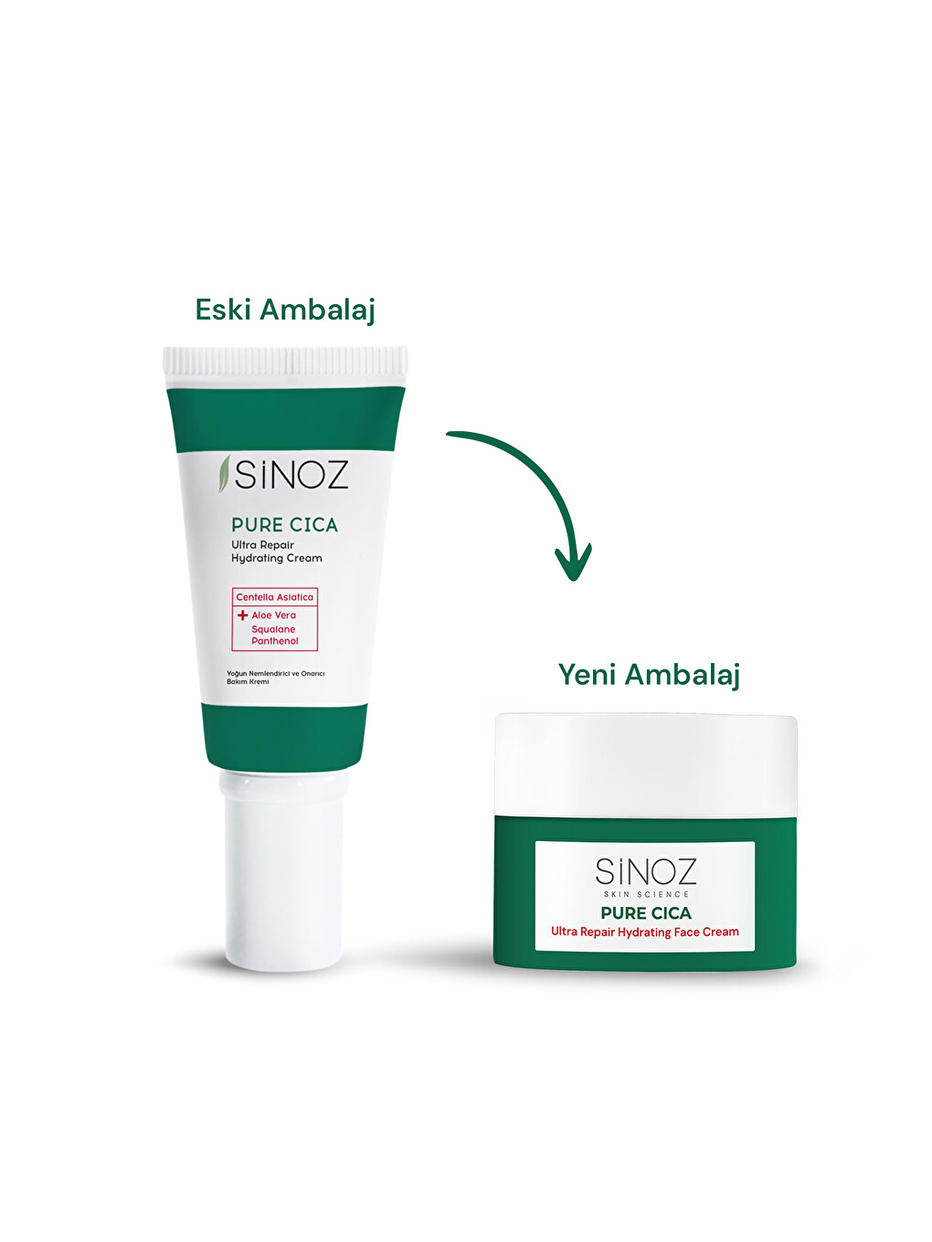Pure Cica Yoğun Onarıcı Nemlendirici Bakım Kremi 50 Ml Tahriş Olmuş Hasarlı Ciltler İçin-7