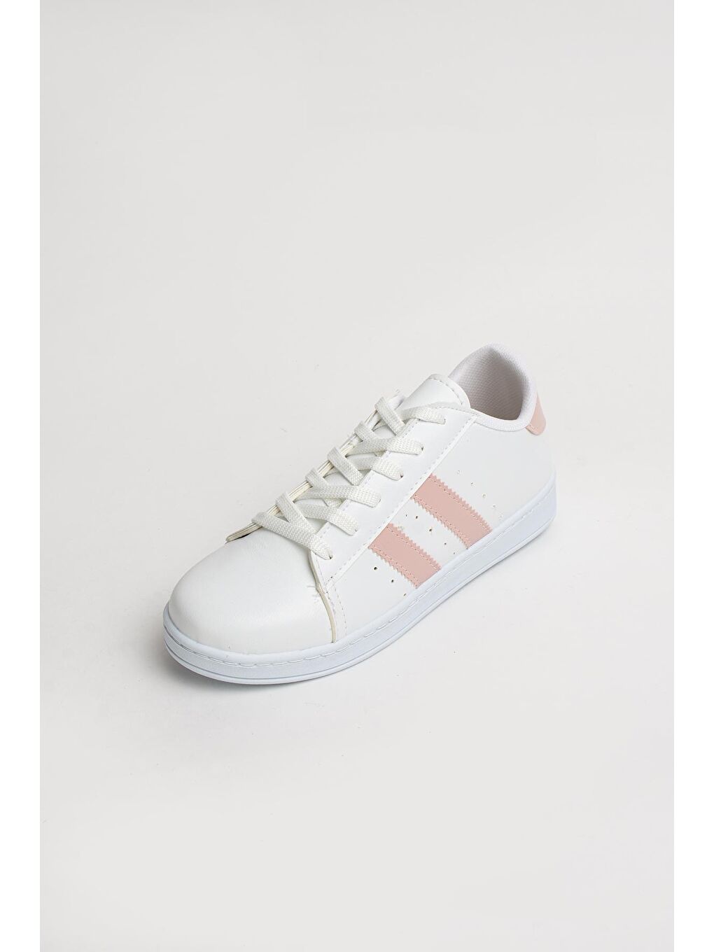 Pembe Rahat Taban Bağcıklı Kadın Sneakers 001-160-23ÇT-4