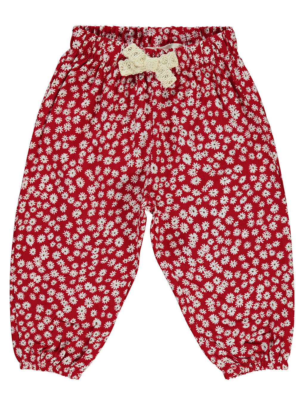 Baby Kız Bebek Pantolon 6-18 Ay Kırmızı