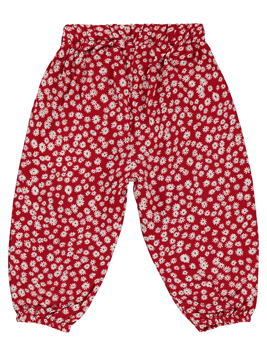 Baby Kız Bebek Pantolon 6-18 Ay Kırmızı-1