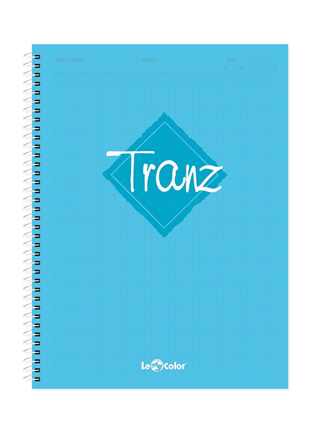 A5 Defter Kareli 200 syf Turkuaz Tranz