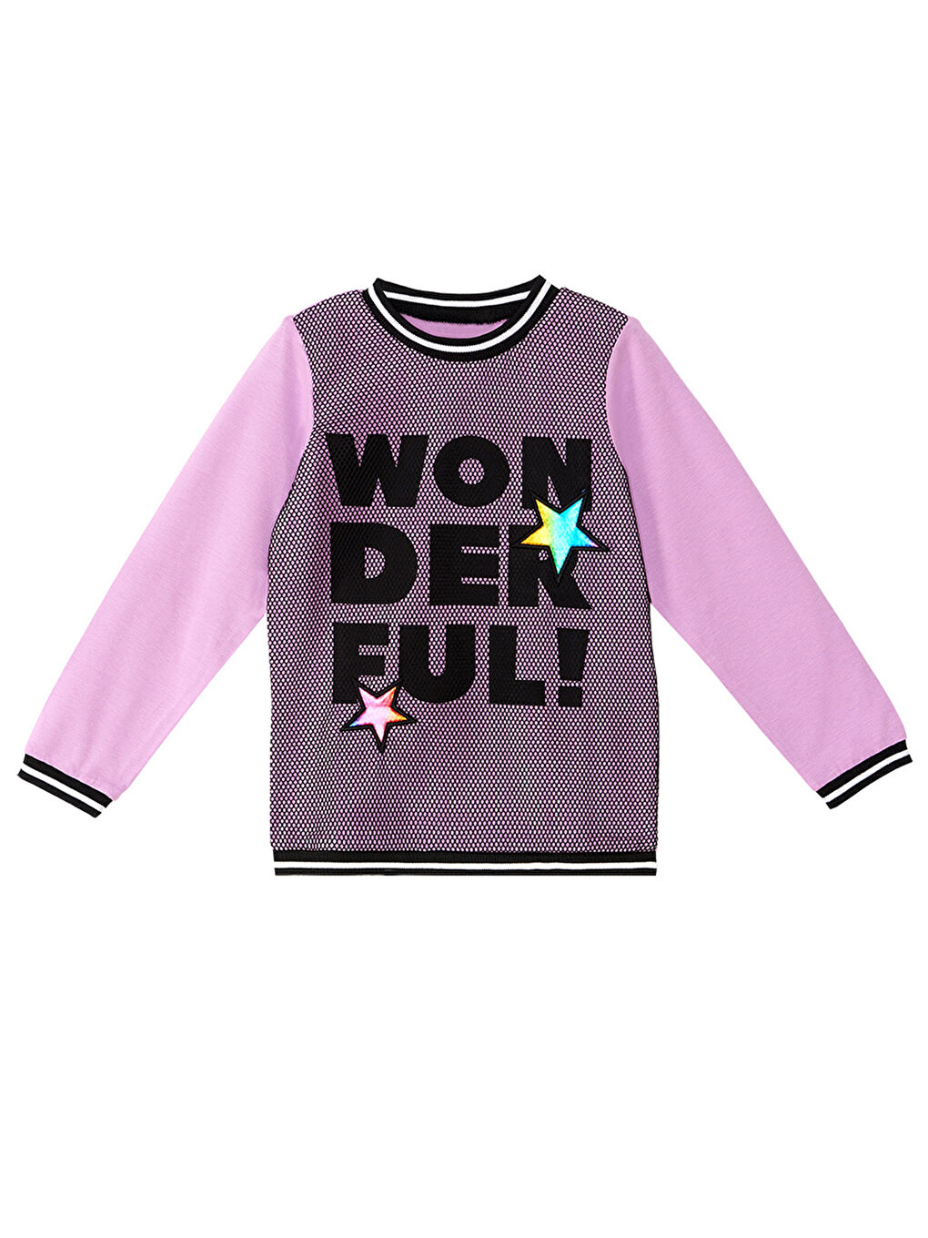 Karışık Wonderful Fileli Kız Çocuk Tunik Tayt Takım-4