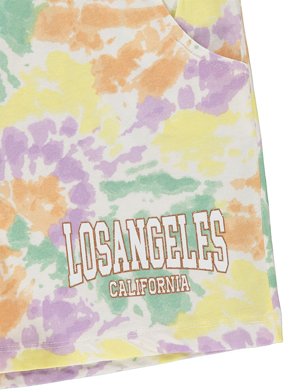 Grils Kız Çocuk Şort 10-13 Yaş Lila-2