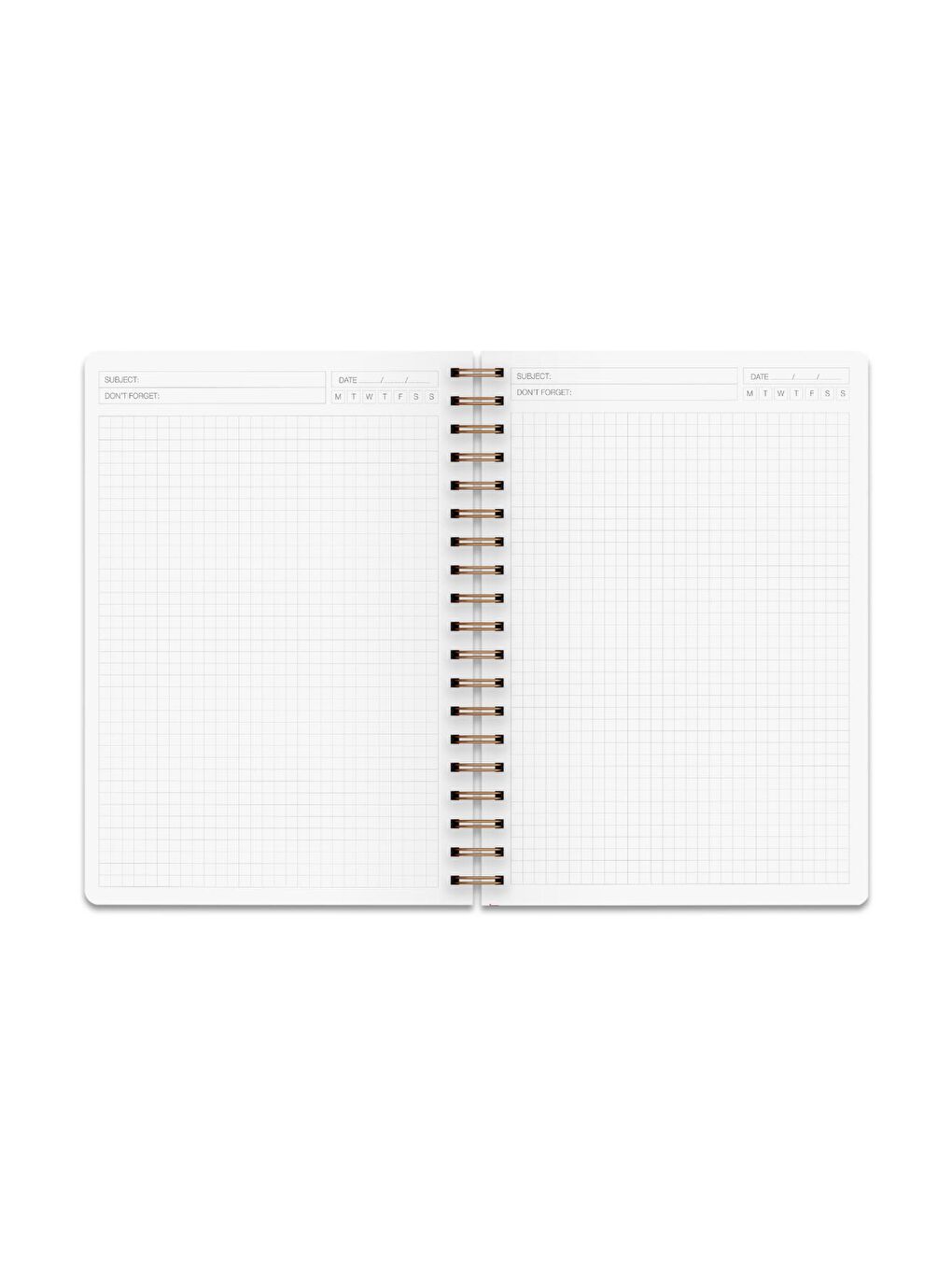 Kraft Ofis Defter Spiralli Kareli Kırmızı-2