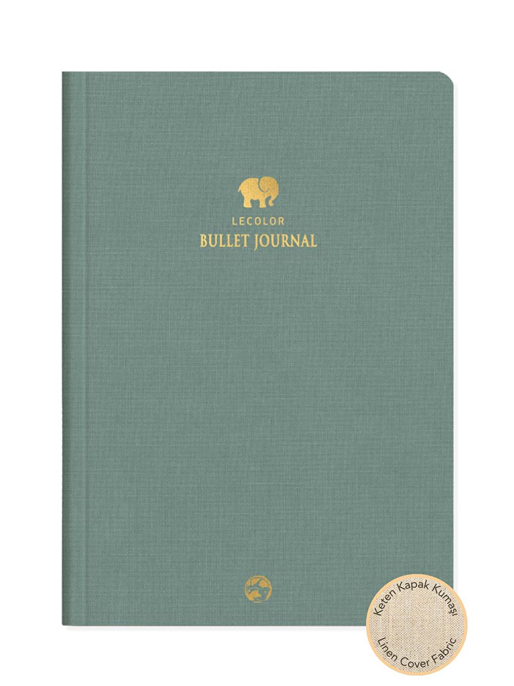 17x24 Keten Noktalı Bullet Journal Defter Fil-2