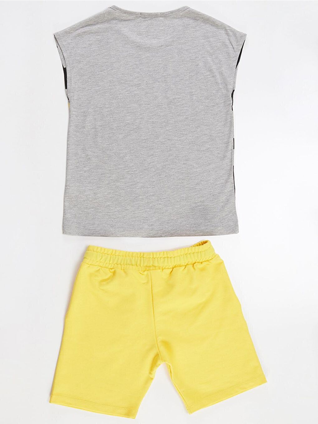 Karışık Pixel Monsters Erkek Çocuk Tişört Şort Takım-3