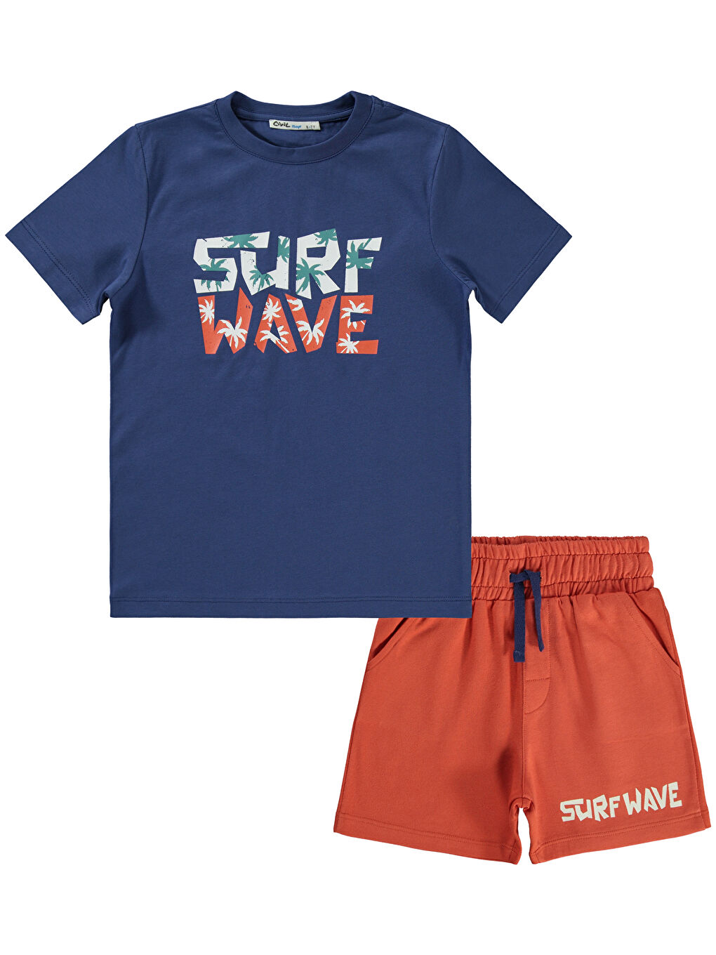 Boys Erkek Çocuk 2'li Takım Set 6-9 Yaş Lacivert-3