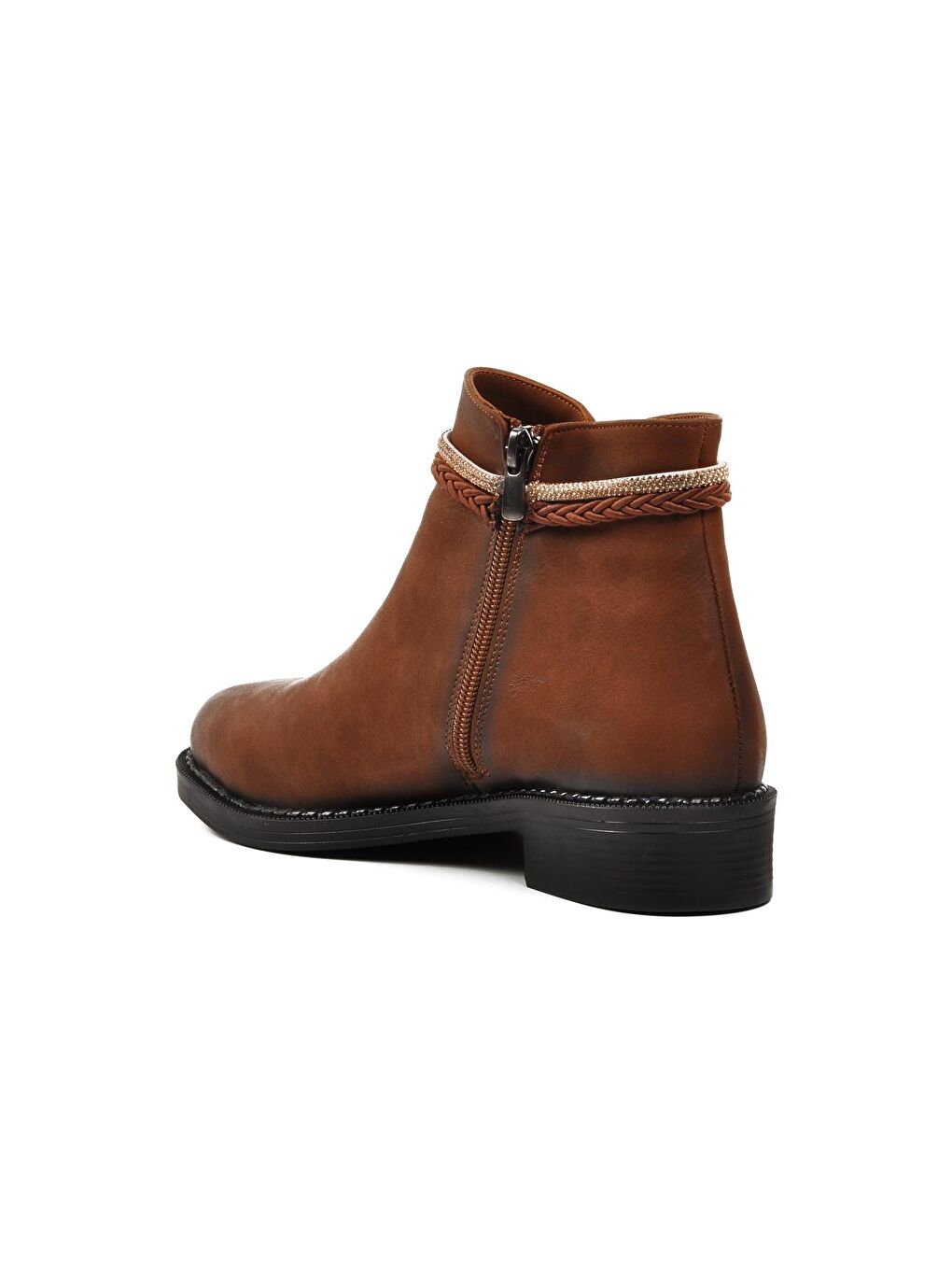 Kahverengi 325067 Taba İçi Polarlı Kadın Bot-3