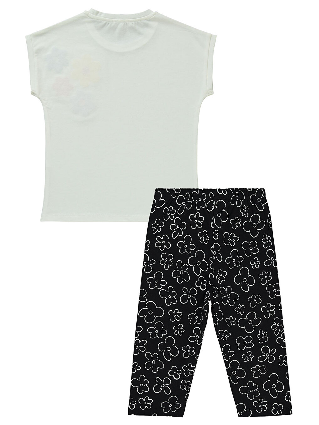 Girls Kız Çocuk Takım 6-9 Yaş Ekru-1