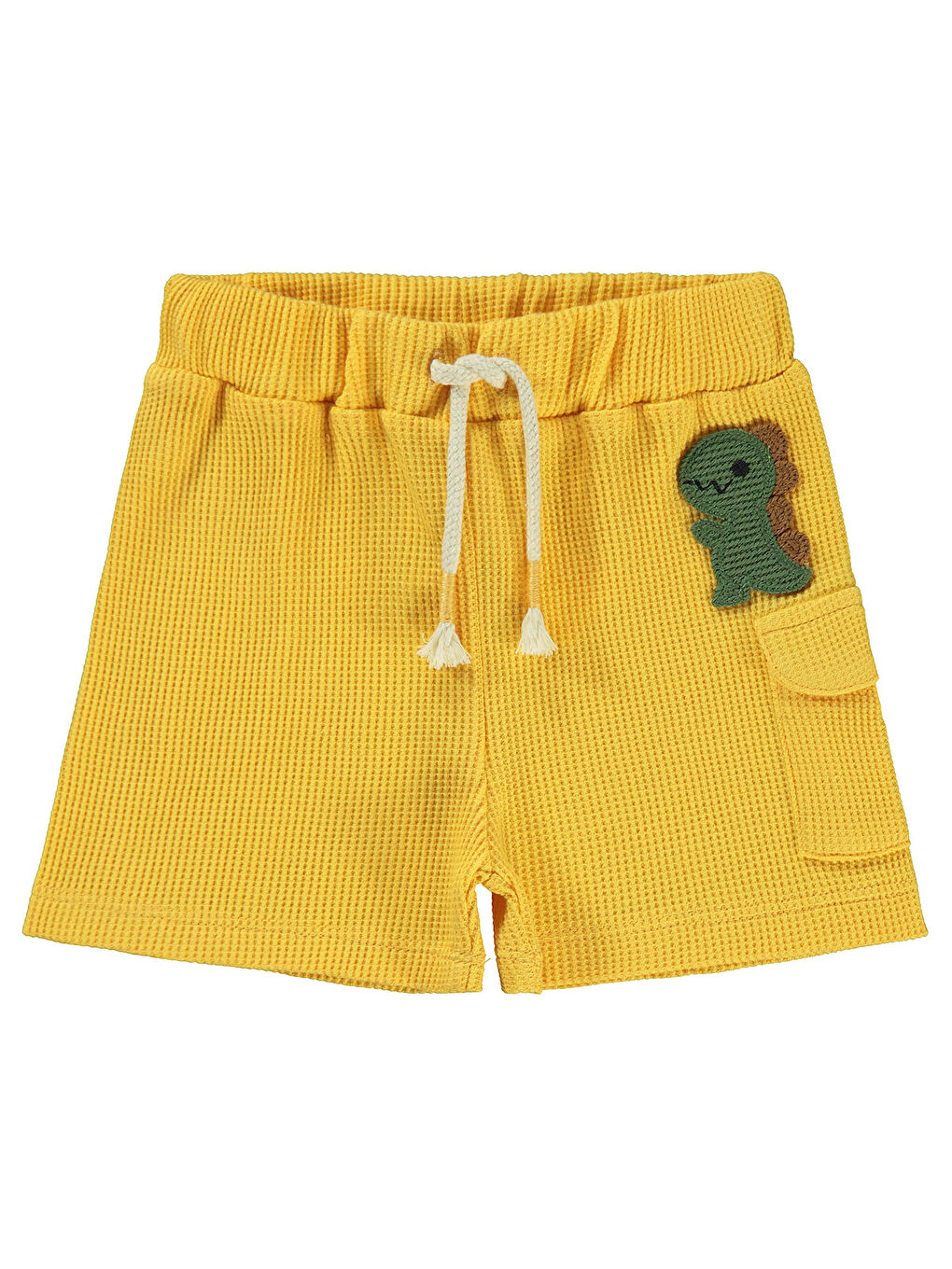 Baby Erkek Bebek Şort 6-18 Ay Soft Sarı