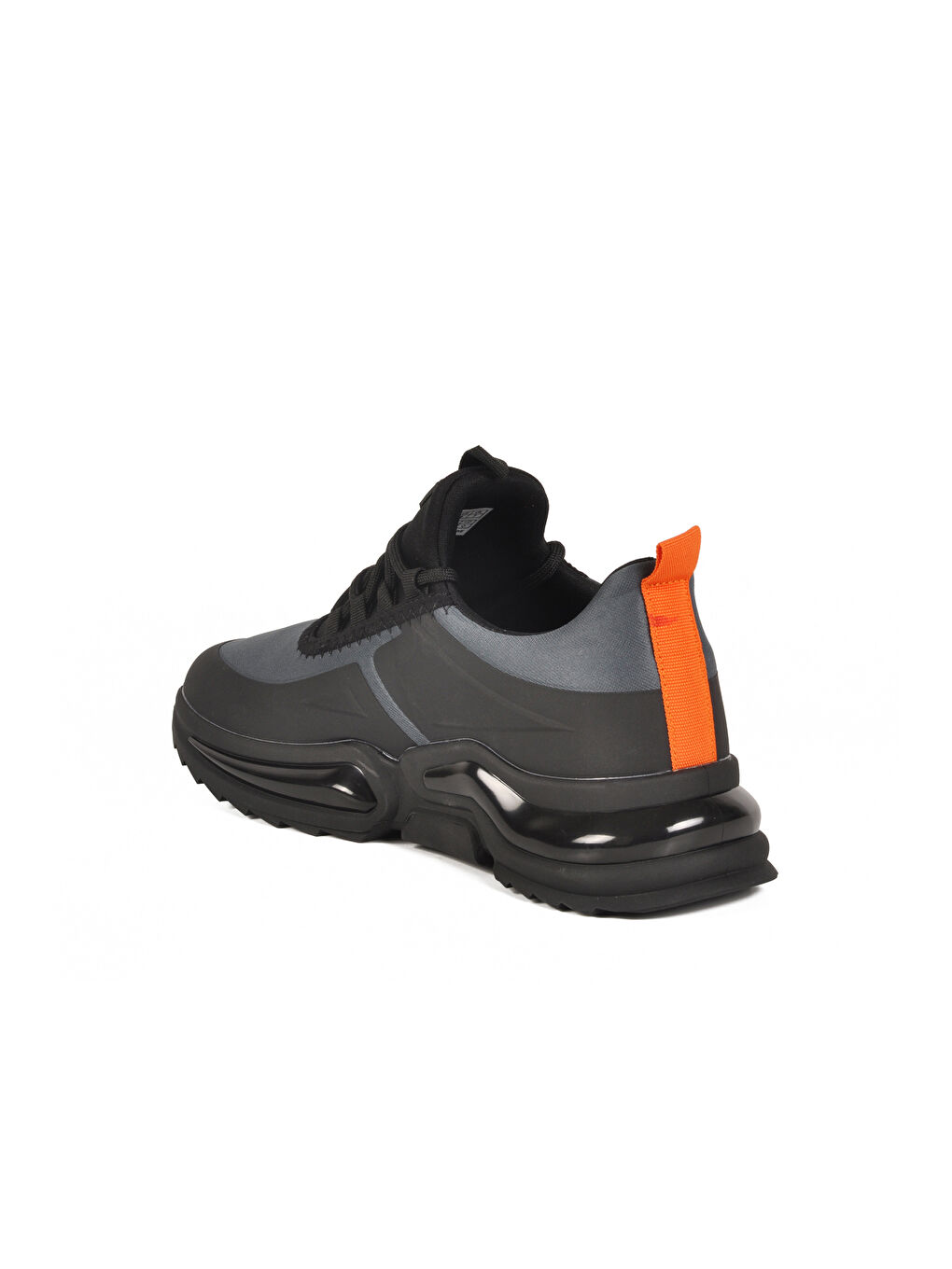 Gri Füme Bağcıklı Hafif Esnek Erkek Spor Ayakkabı Than 836 M-3