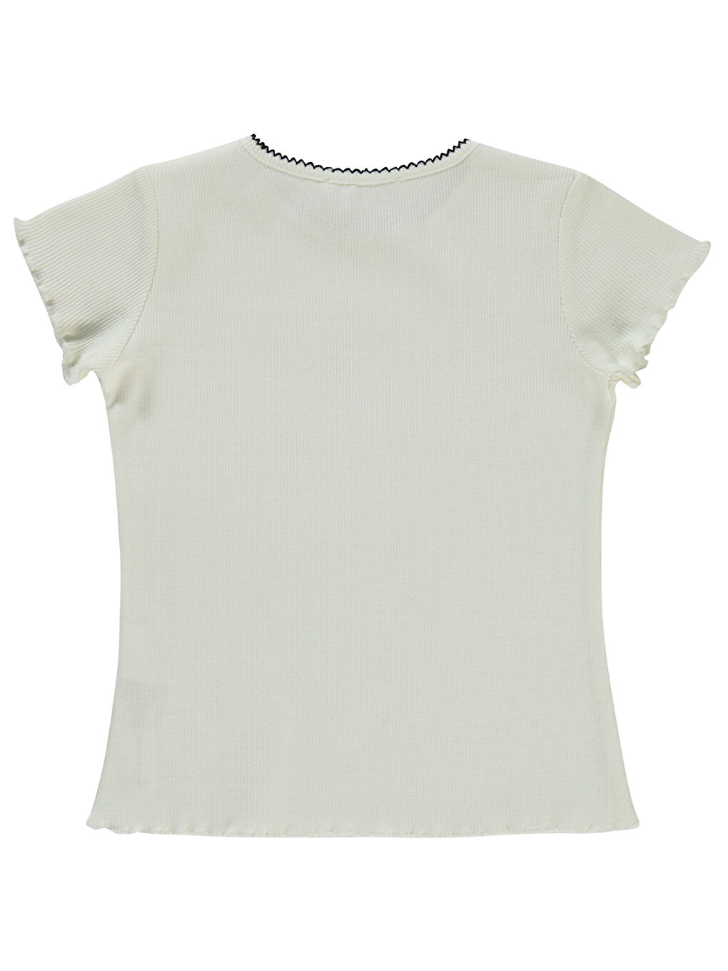 Girls Kız Çocuk Tişört 2-5 Yaş Ekru-2