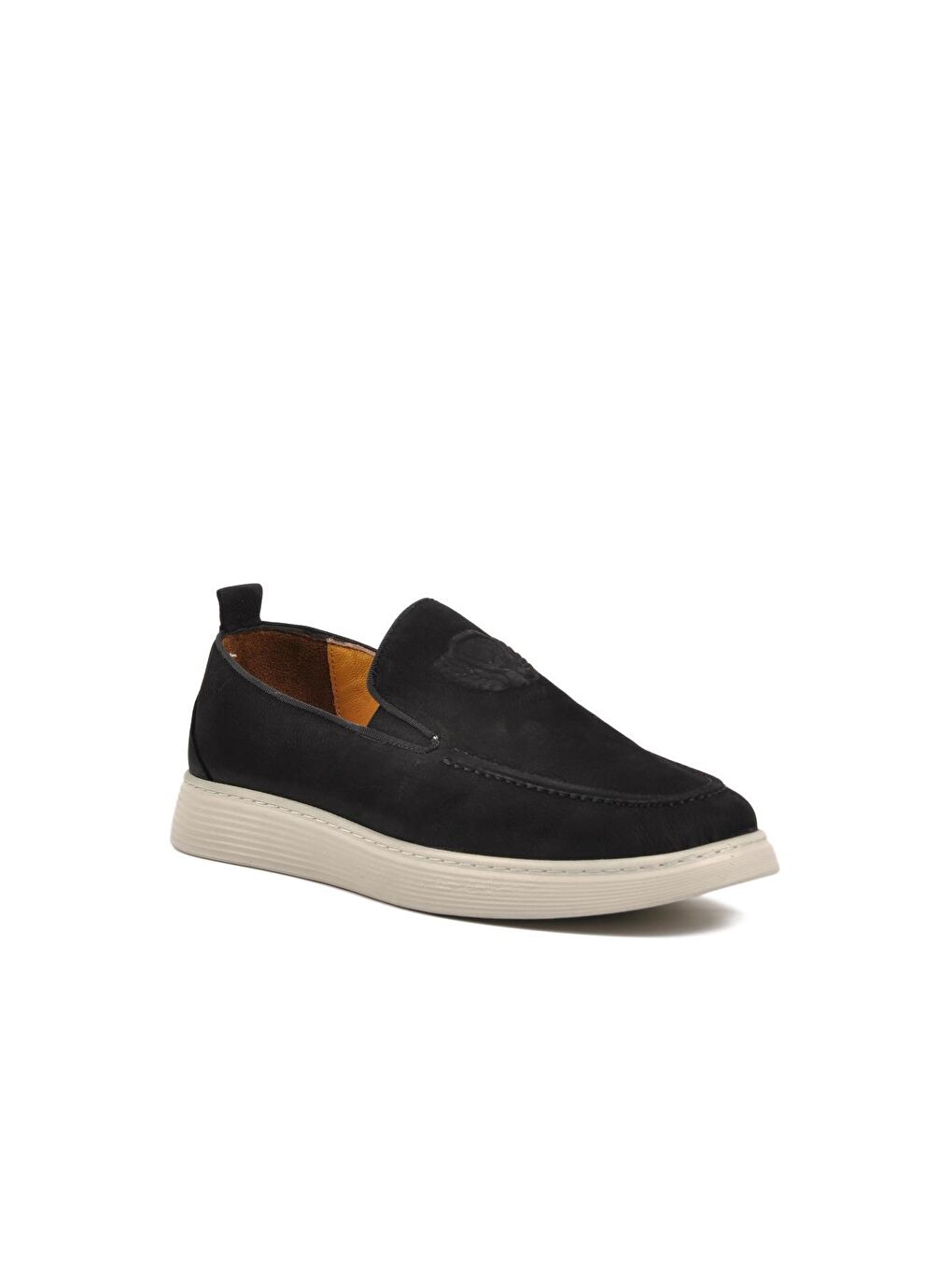 312 Siyah Nubuk Hakiki Deri Erkek Ayakkabı-2