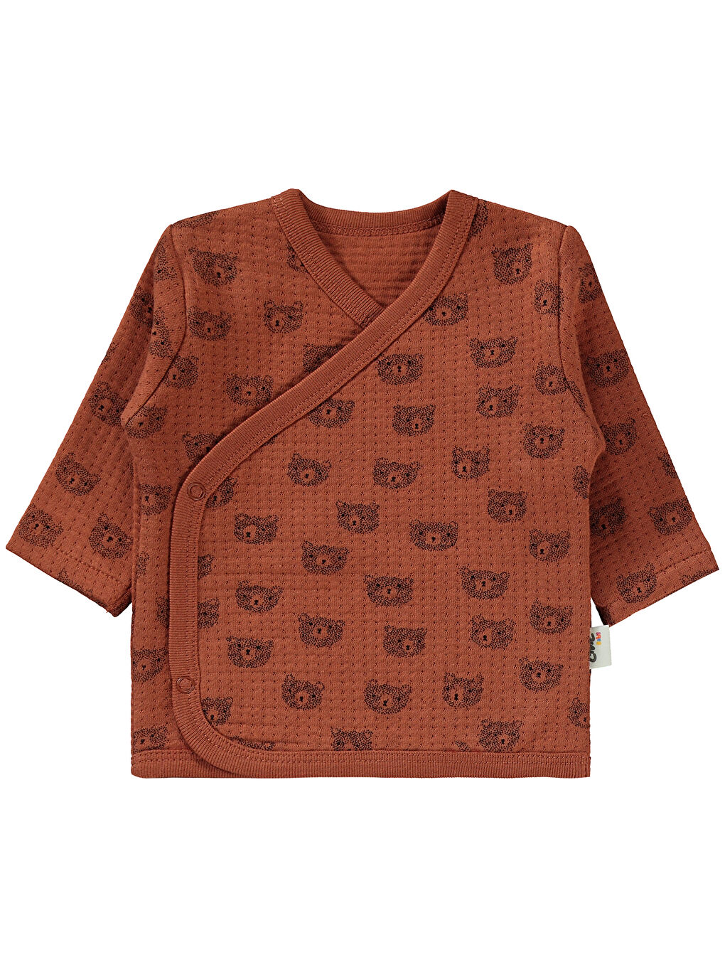 Baby Erkek Bebek Zıbın Takımları 0-1 Ay Kahverengi-2